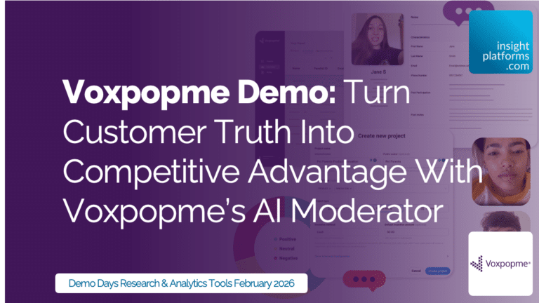 Voxpopme Demo Days February 2026 - Featured Images