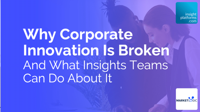 Why corporate innovation is broken - featured image Insight Platforms