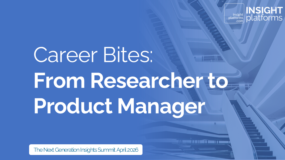 Desmond Leo From Researcher to Product Manager Next Gen Insights Summit 2026 Featured Image