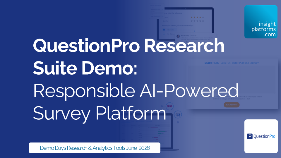 QuestionPro - Demo Days June 2026 - Session Featured Image
