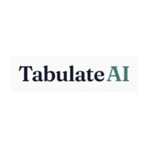 TabulateAI Square White Background Insight Platforms 300x300