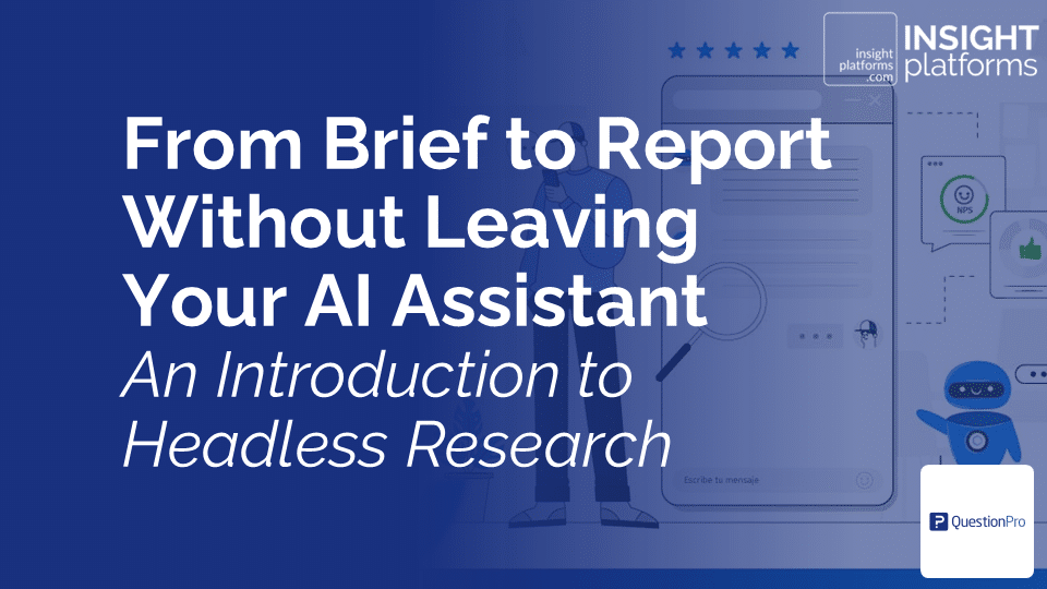 QuestionPro Headless Research Webinar - September 2026 - Featured Image