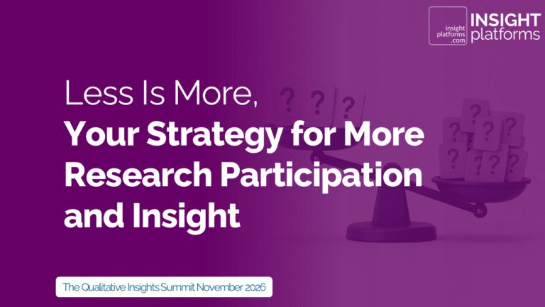 Kai Fuentes - Audience Engagement - Qualitative Insights Summit - November 2026 - Featured Image