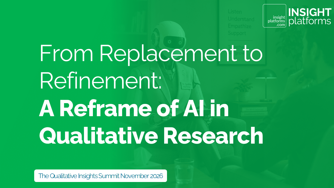 Macie Shewmaker - AI Emotional Context - Qualitative Insights Summit - November 2026 - Featured Image