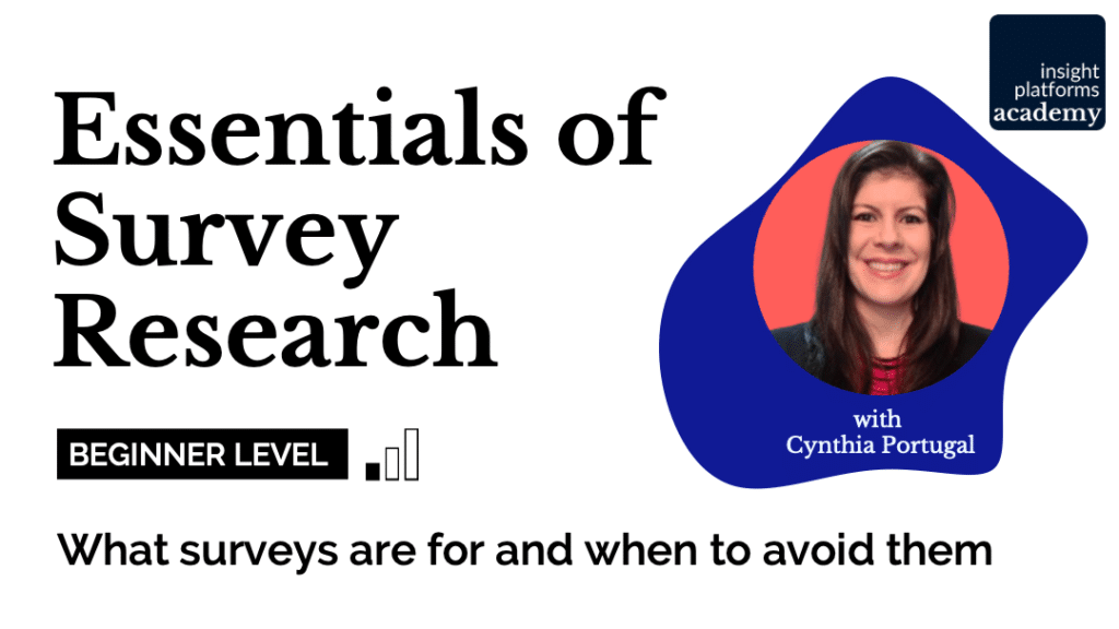 Essentials of Survey Research Course