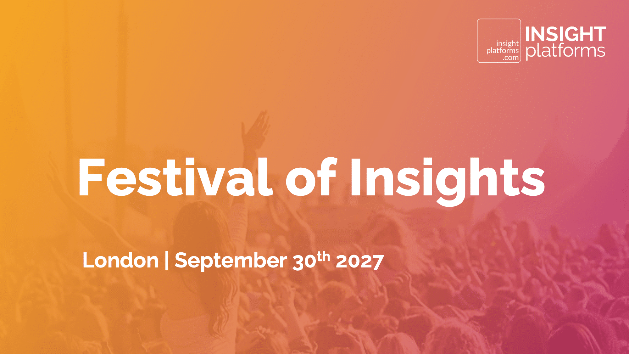 Festival of Insights London - Sept 2027 - Featured Image