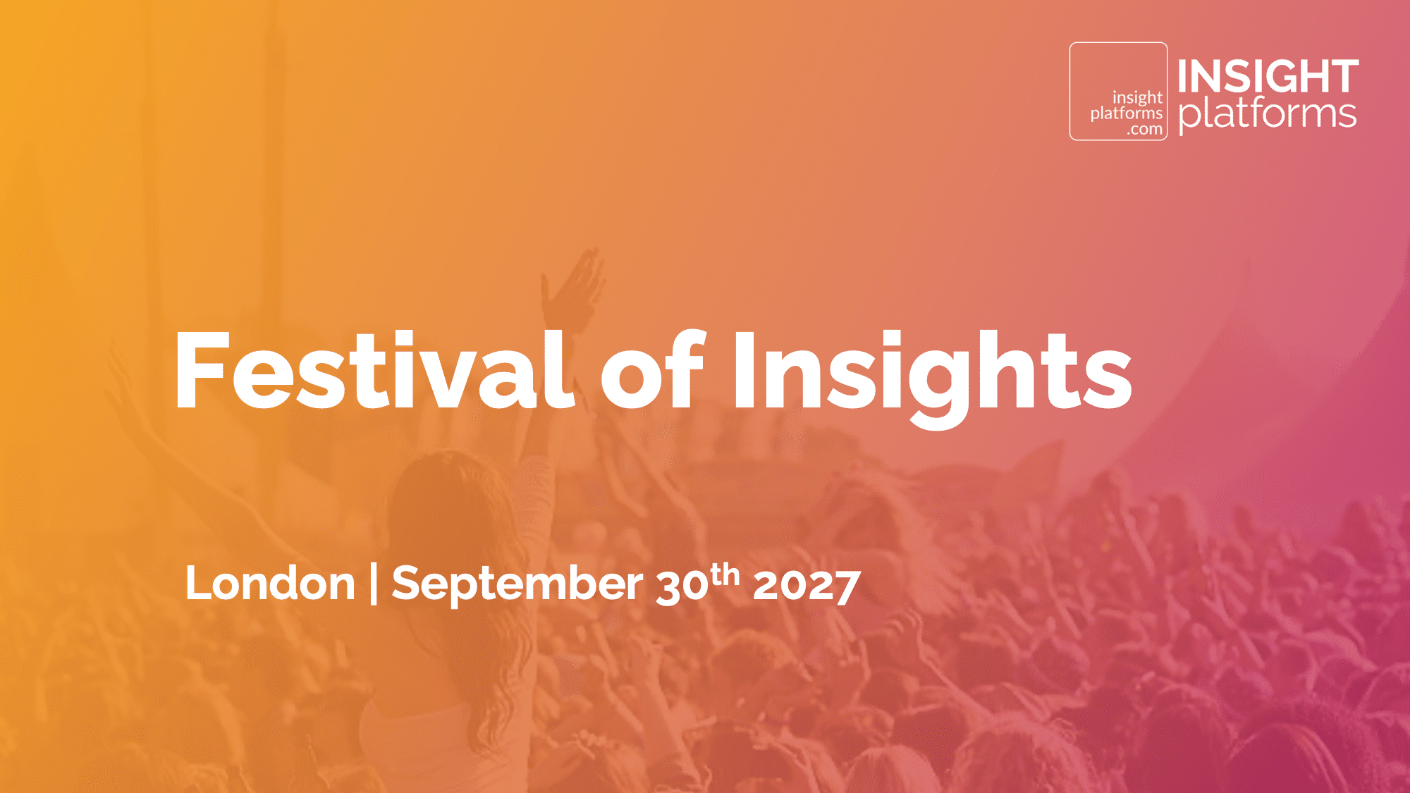 Festival of Insights London - Sept 2027 - Featured Image